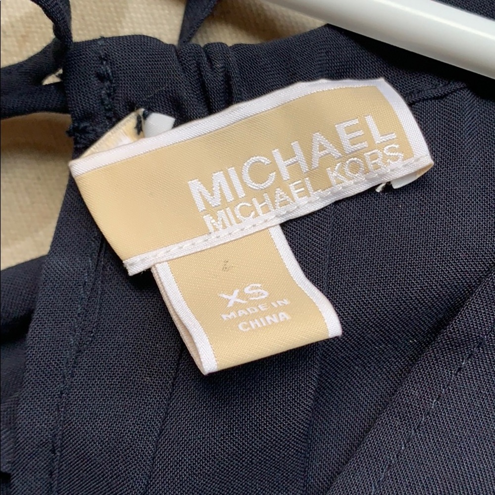 MICHAEL KORS long navy maxi dress - Picture 5 of 5